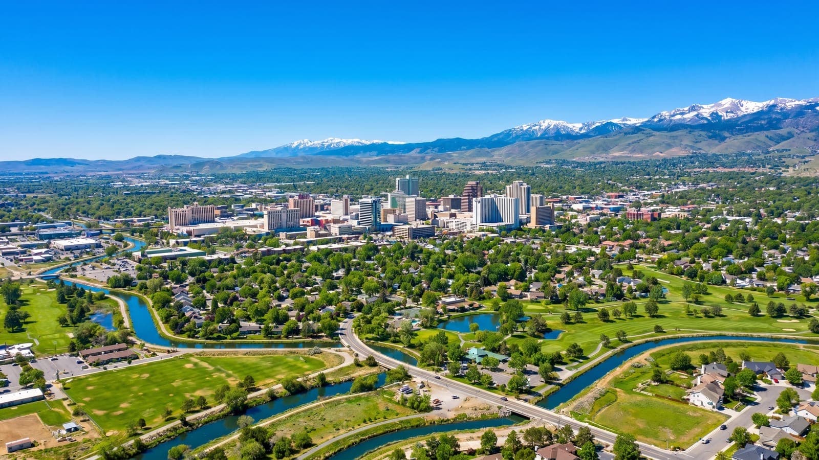 St. James's Village guard-gated luxury estates in the South Reno mountains with Mount Rose views