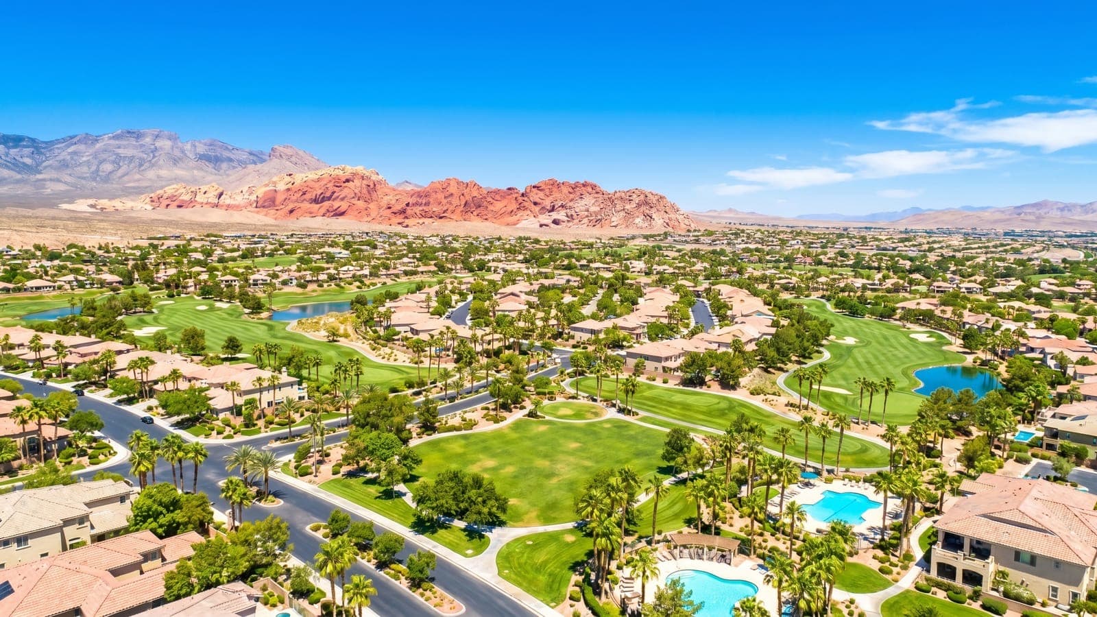 Crested Canyon at Kestrel, Summerlin — single-family homes in the Kestrel village with Red Rock Canyon views and access to 150+ miles of trails